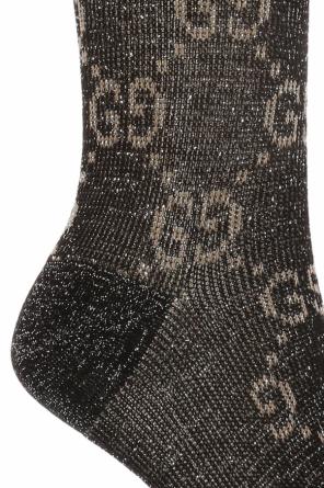 Logo-embroidered knee-high socks, zdjęcie 2 Logo-embroidered knee-high socks od Gucci